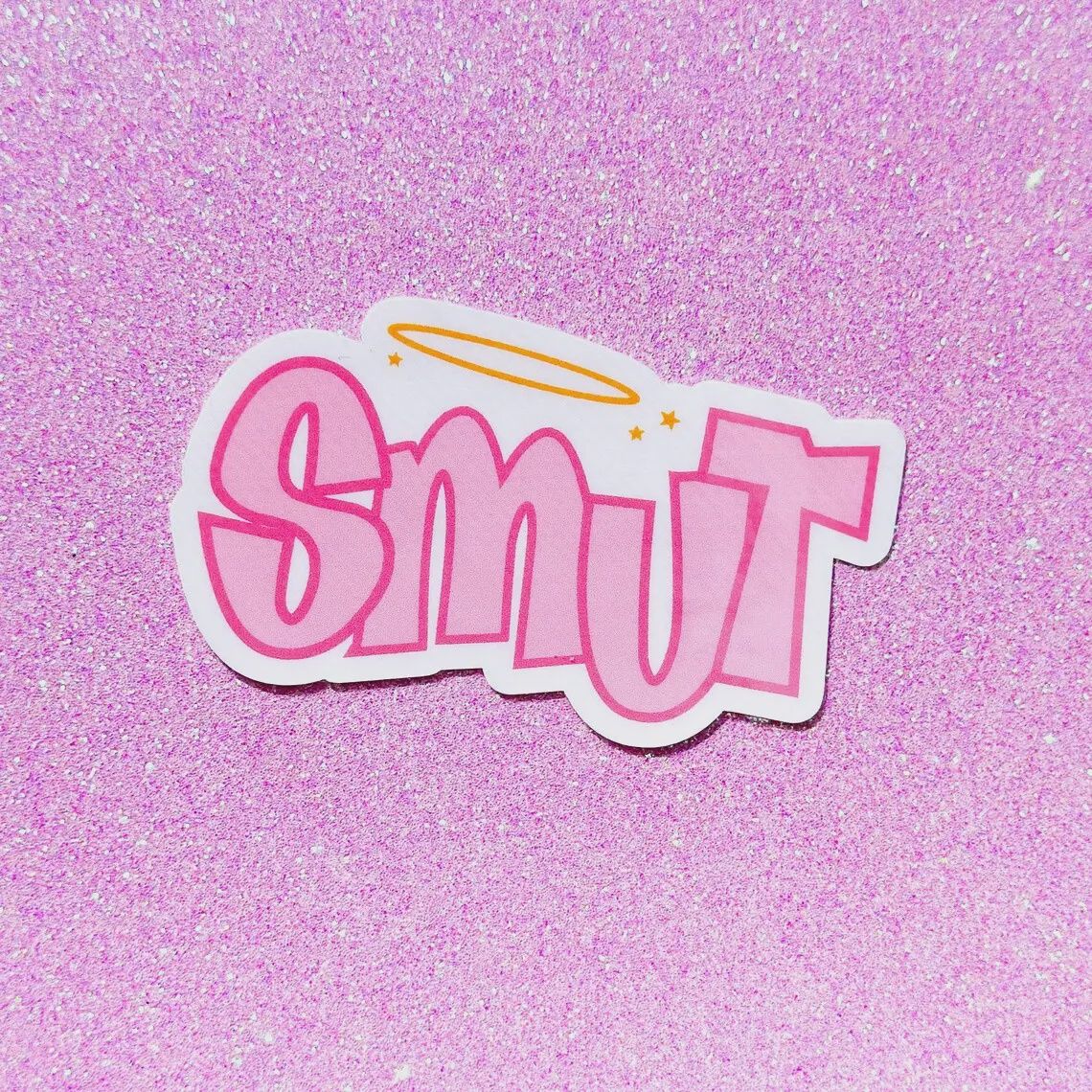 Smut y2k Angel Kindle Book Sticker