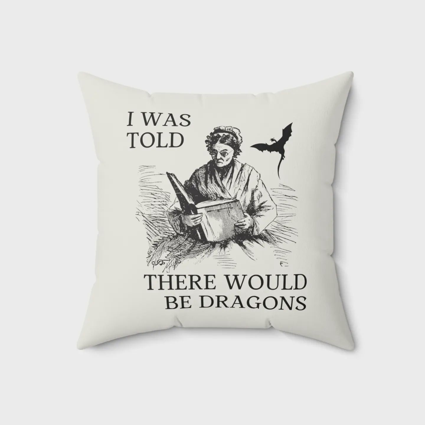 I Was Told There Would Be Dragons Pillows