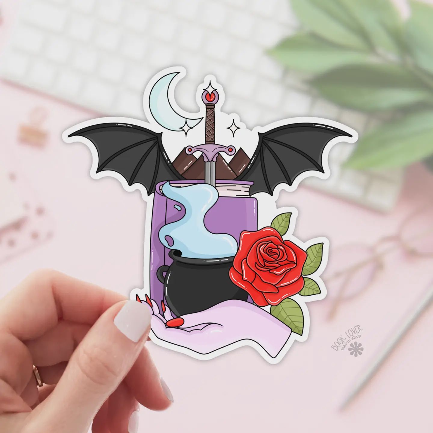 Fantasy Acotar Book Stickers / Bookish Stickers / Book Lover
