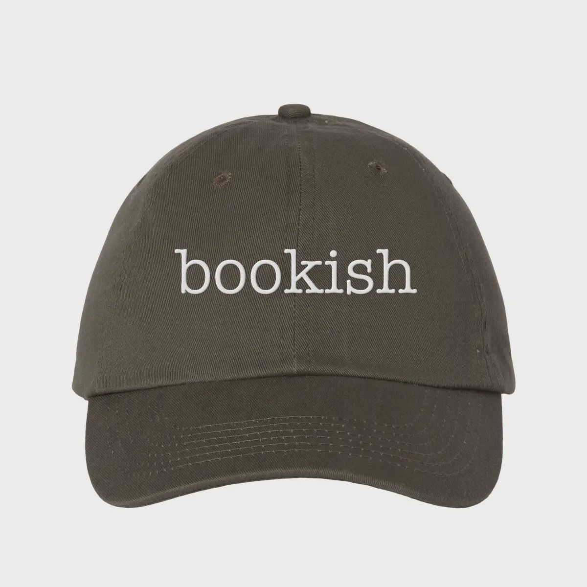 Bookish Baseball Hat, Color: Black