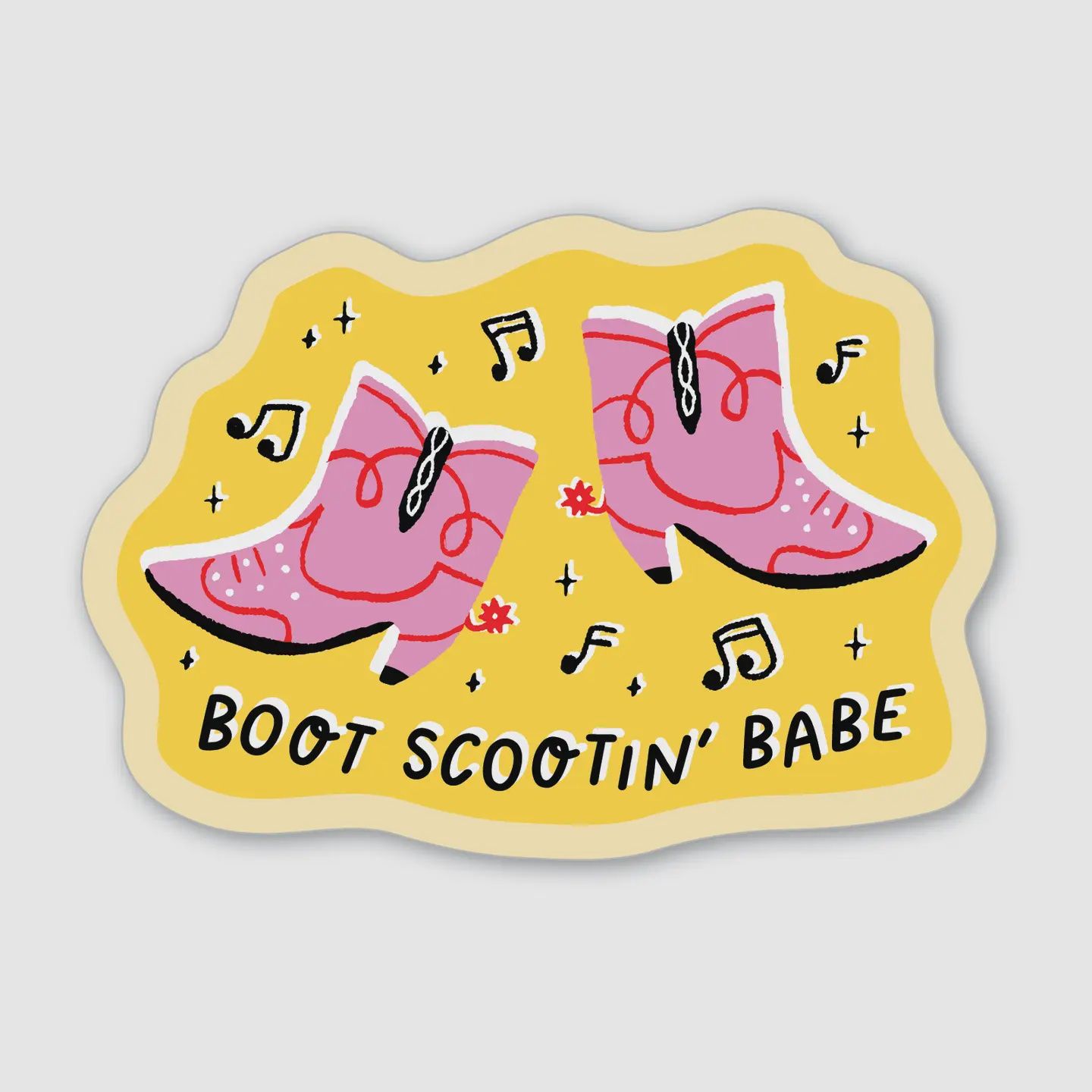 Boot Scootin&#39; Sticker