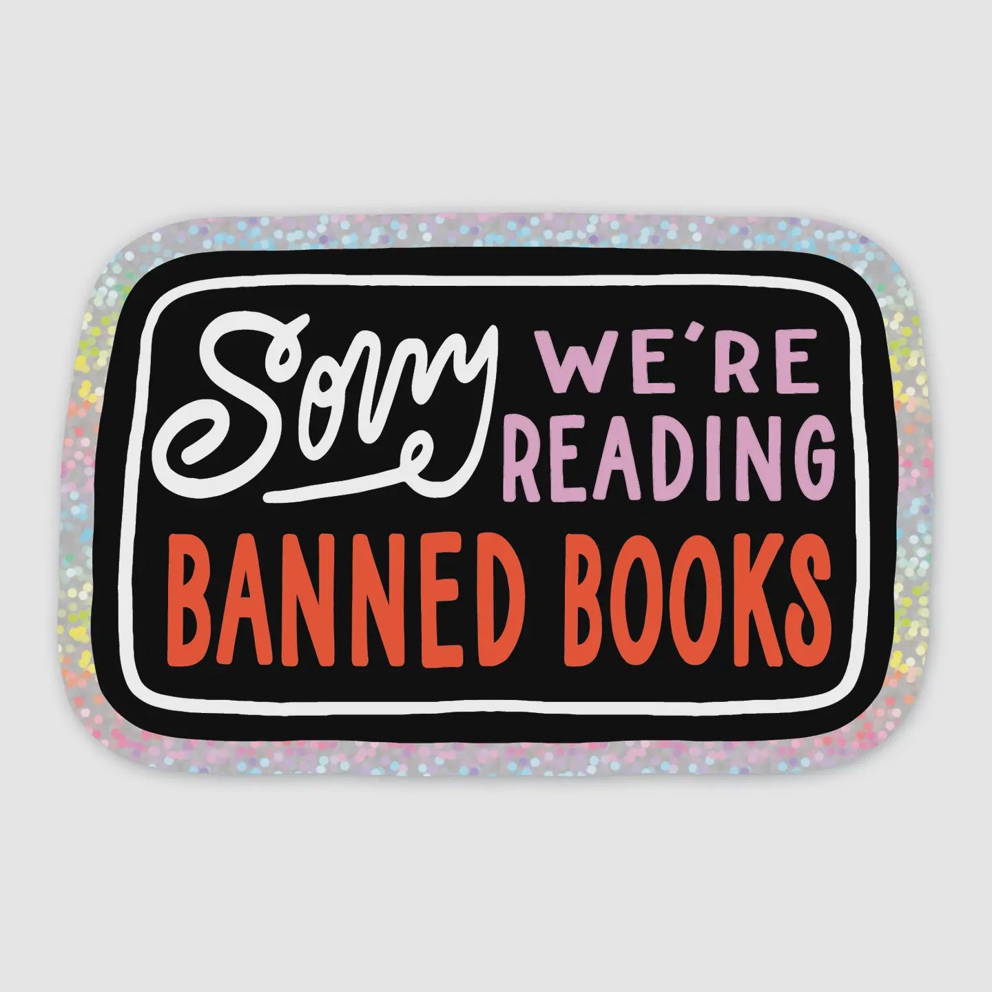Banned Books Sticker