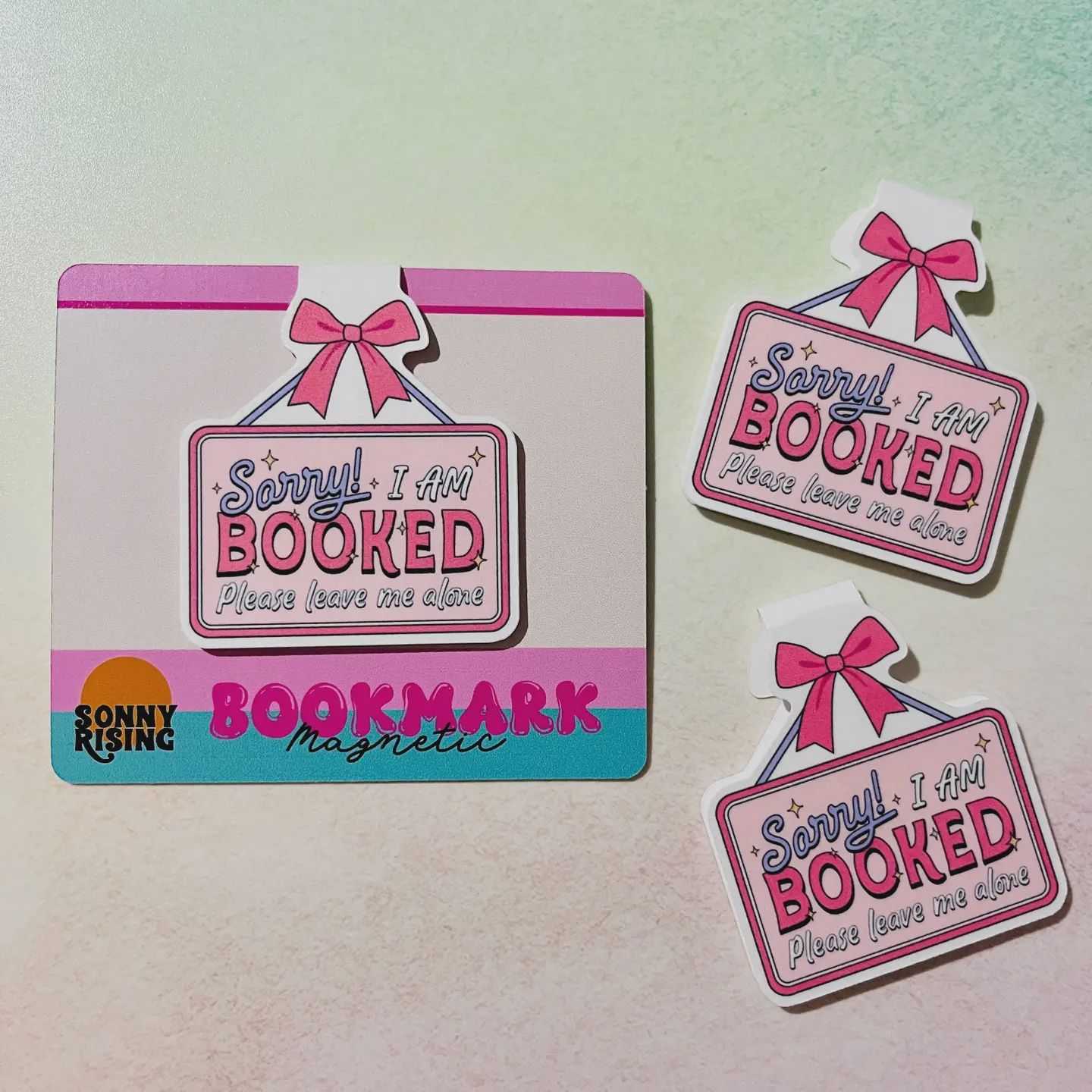 Sorry I Am Booked, Please Leave Me Alone Magnetic Bookmark