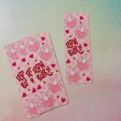 Slow Burn Book Club Bookmark