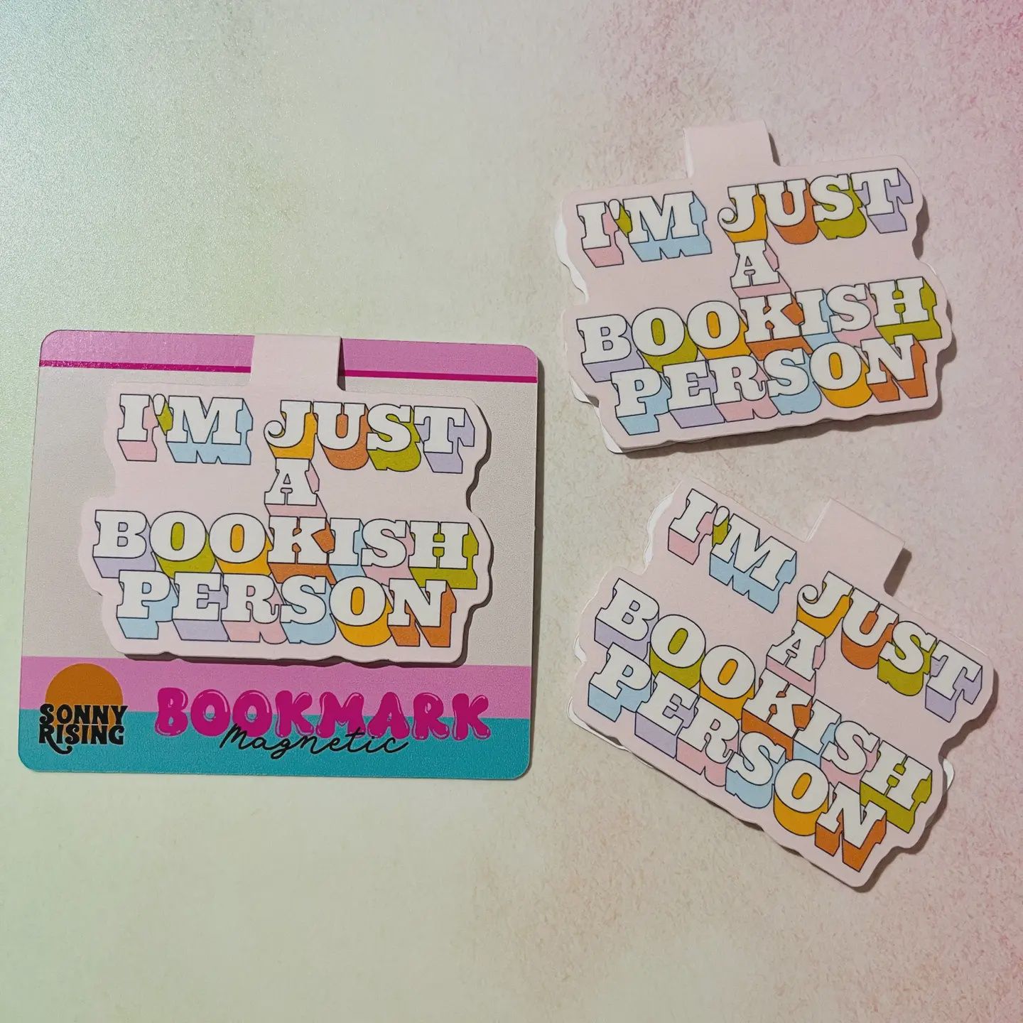 Im Just A Bookish Person - Magnetic Bookmark