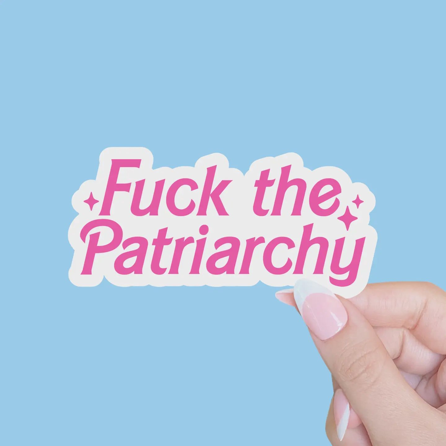 Fuck the Patriarchy Sticker (Radical Buttons)