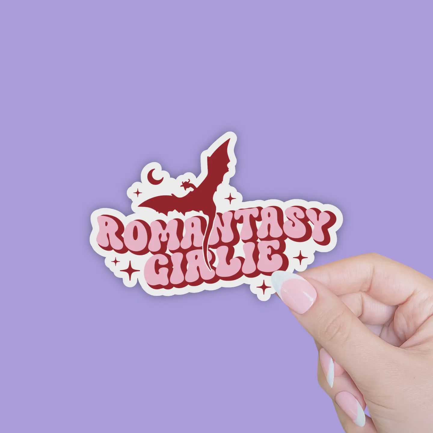 Romantasy Girlie Sticker