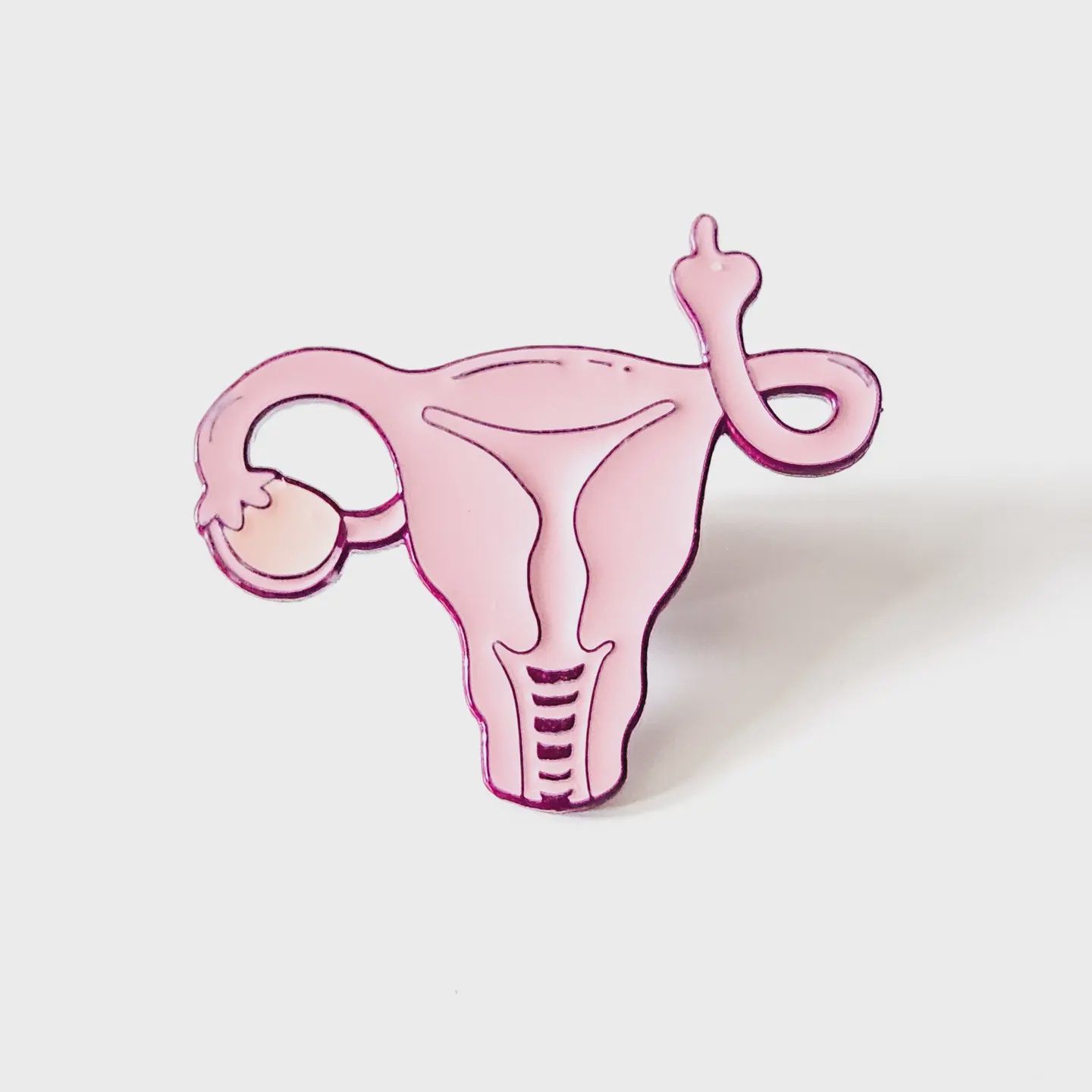 Pin: Angry Uterus Reproductive Rights Activist Lapel
