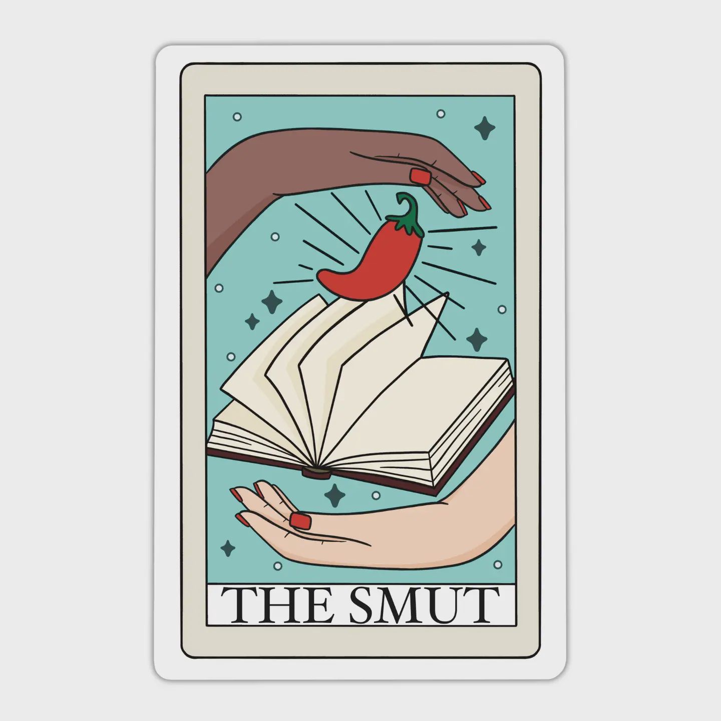 The Smut Tarot Card Sticker