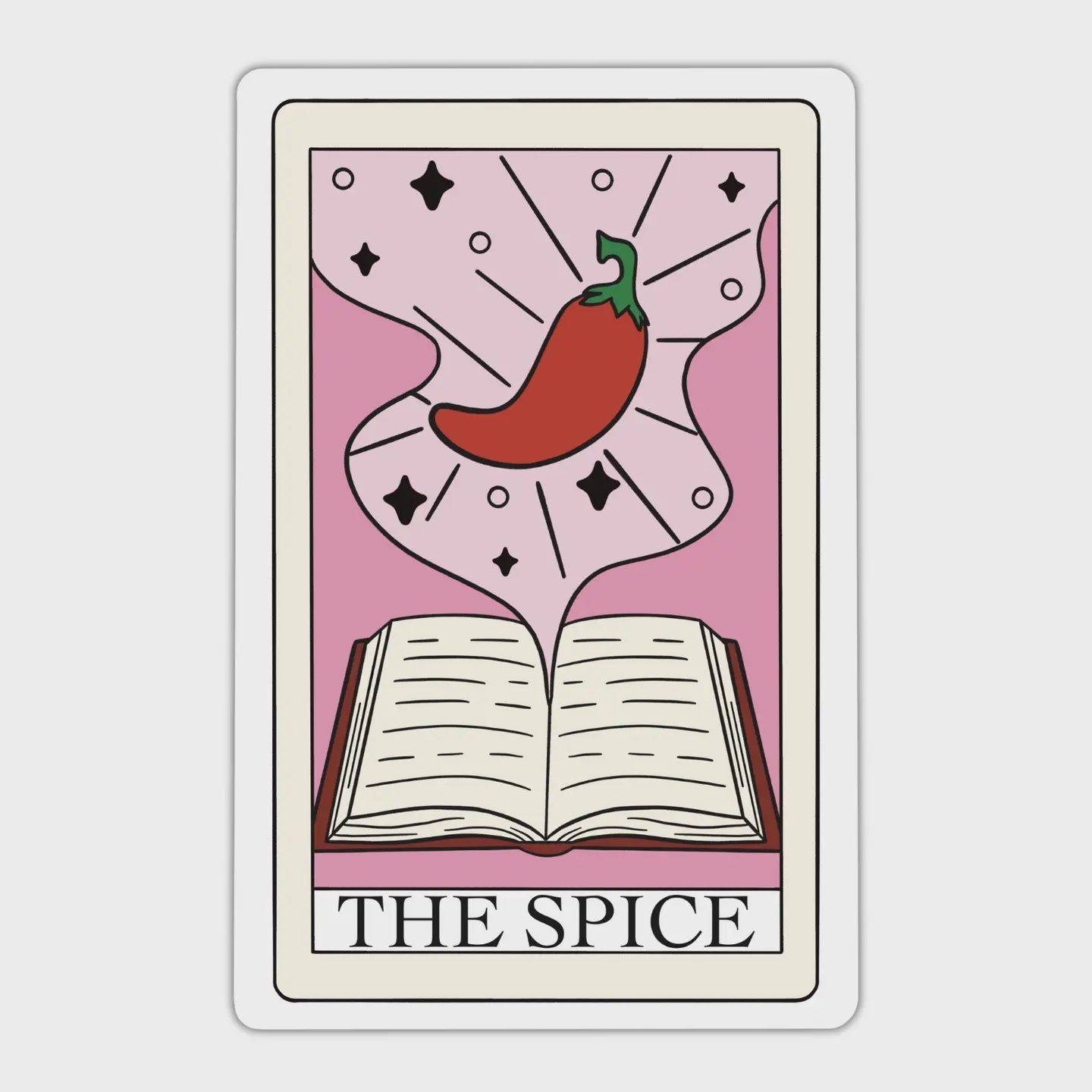 The Spice Tarot Card Sticker