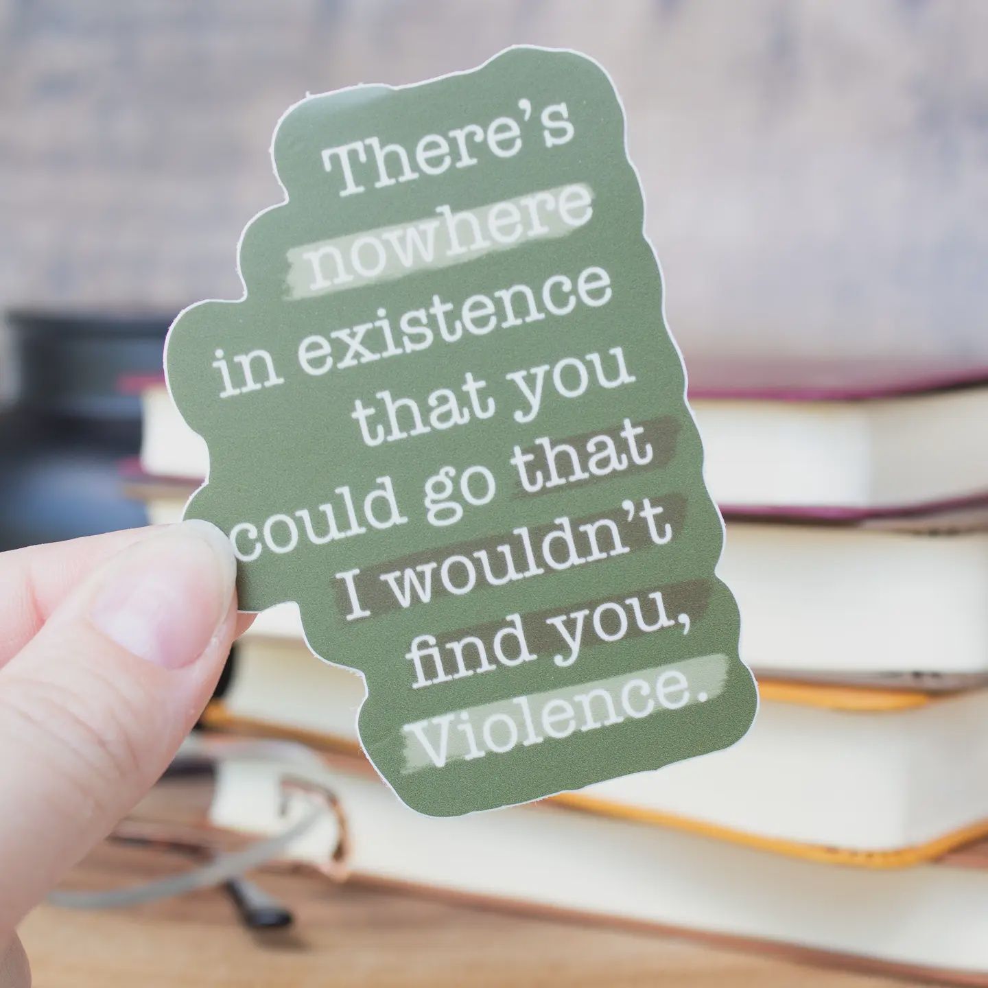 Fourth Wing | Nowhere in Existence Sticker