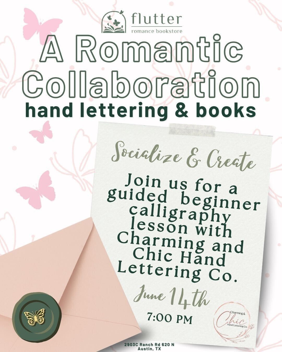 A Romantic Collaboration - Hand Lettering and Books (6/14/25)