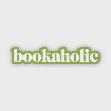 Bookaholic Sticker