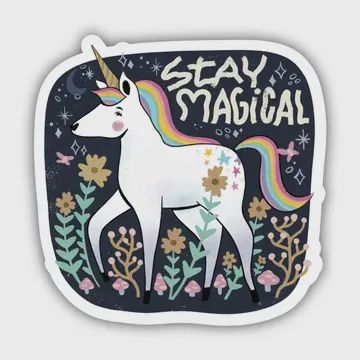 Stay Magical Sticker