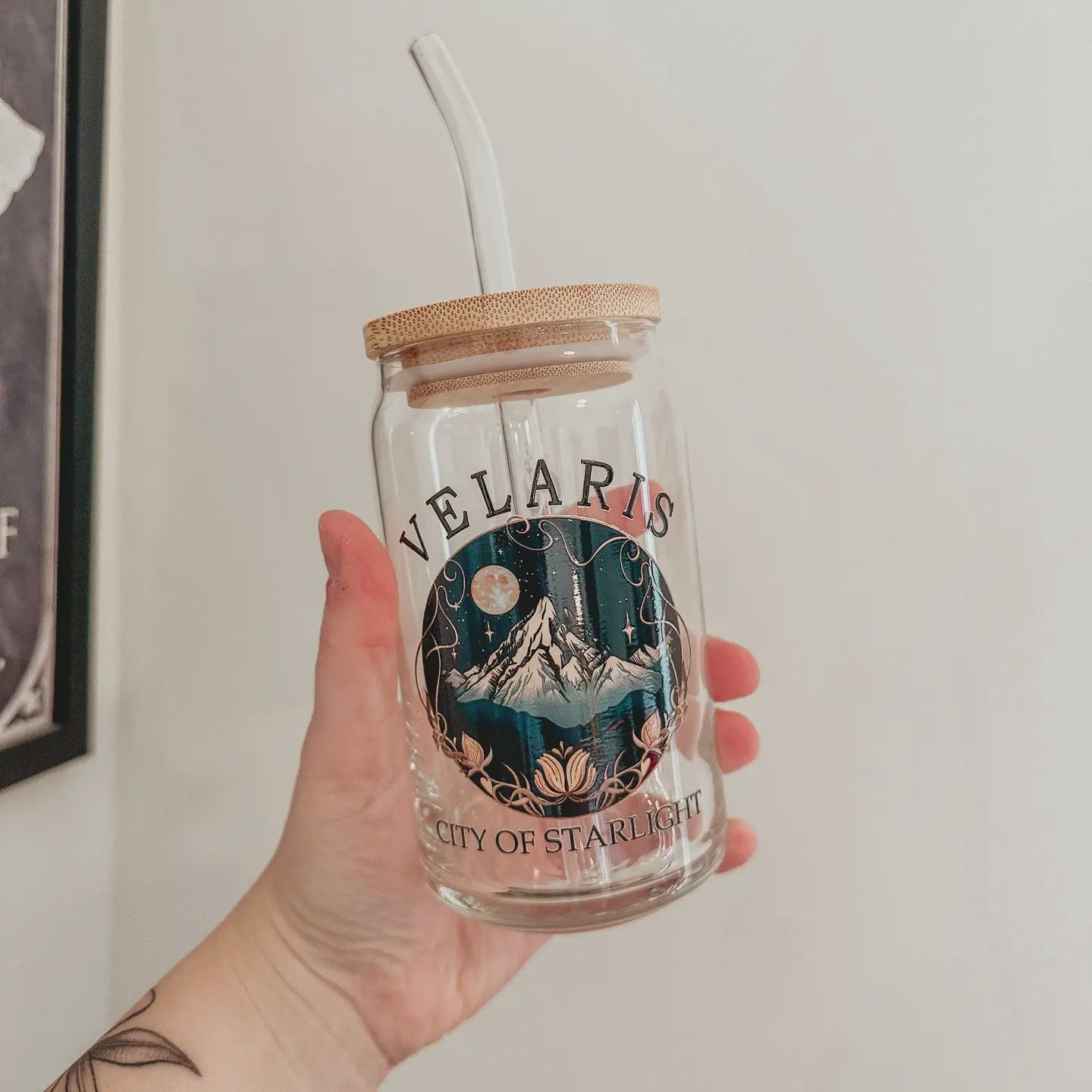 Fantasy Book Glass Can Cup