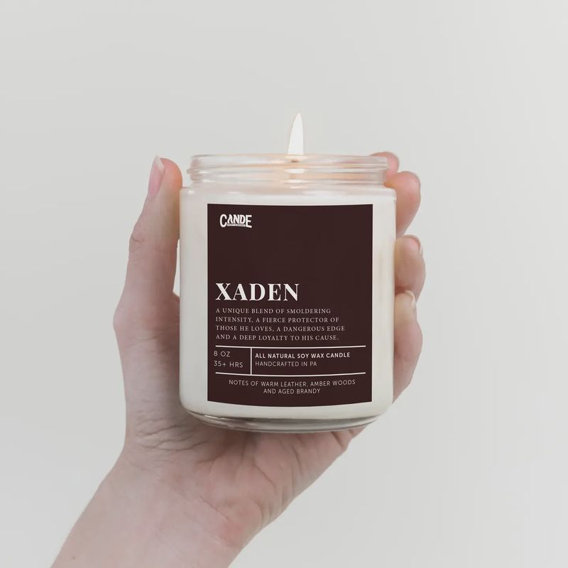 Xaden Scented Candle - Fourth Wing Inspired Candles