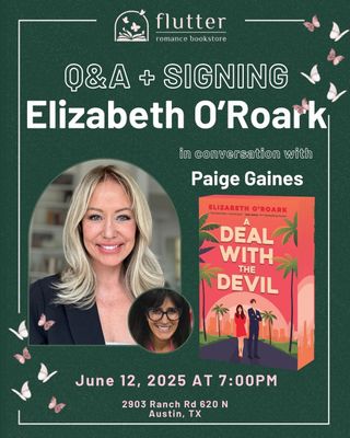 Q&amp;A and Signing with Elizabeth O&#39;Roark (6-12-25)