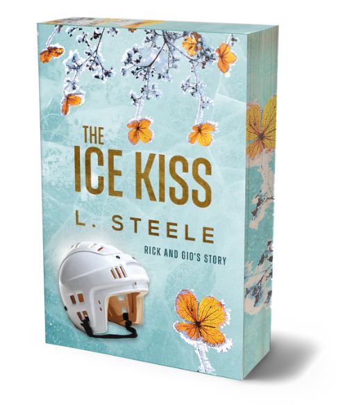 The Ice Kiss - with SILVER foil and sprayed edges