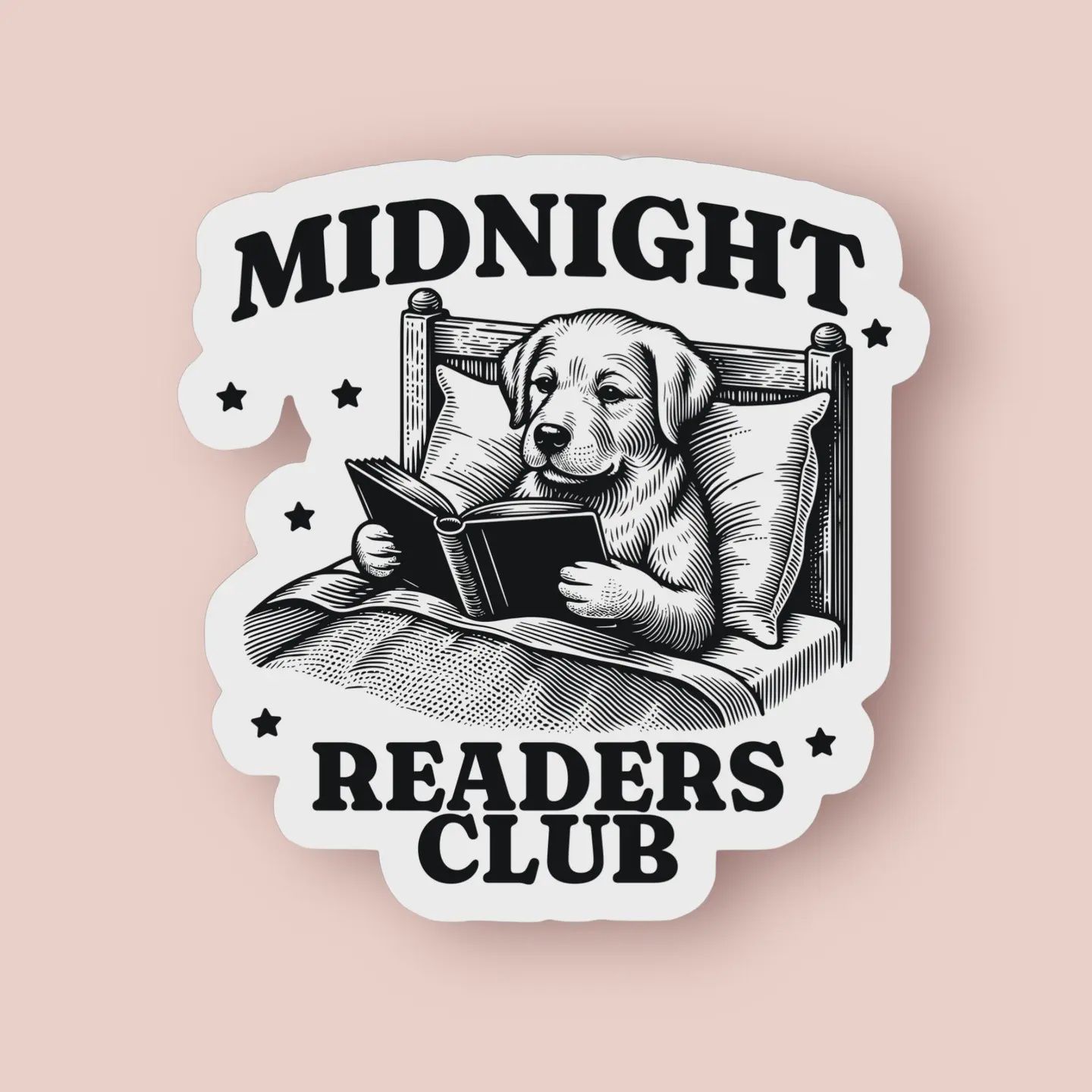 Midnight Readers Club Sticker