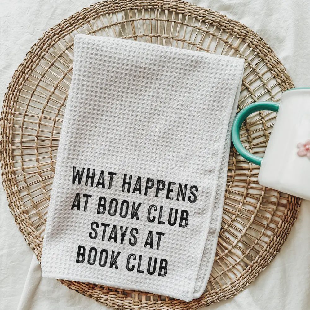 Book Club Kitchen Towel for Mother&#39;s Day