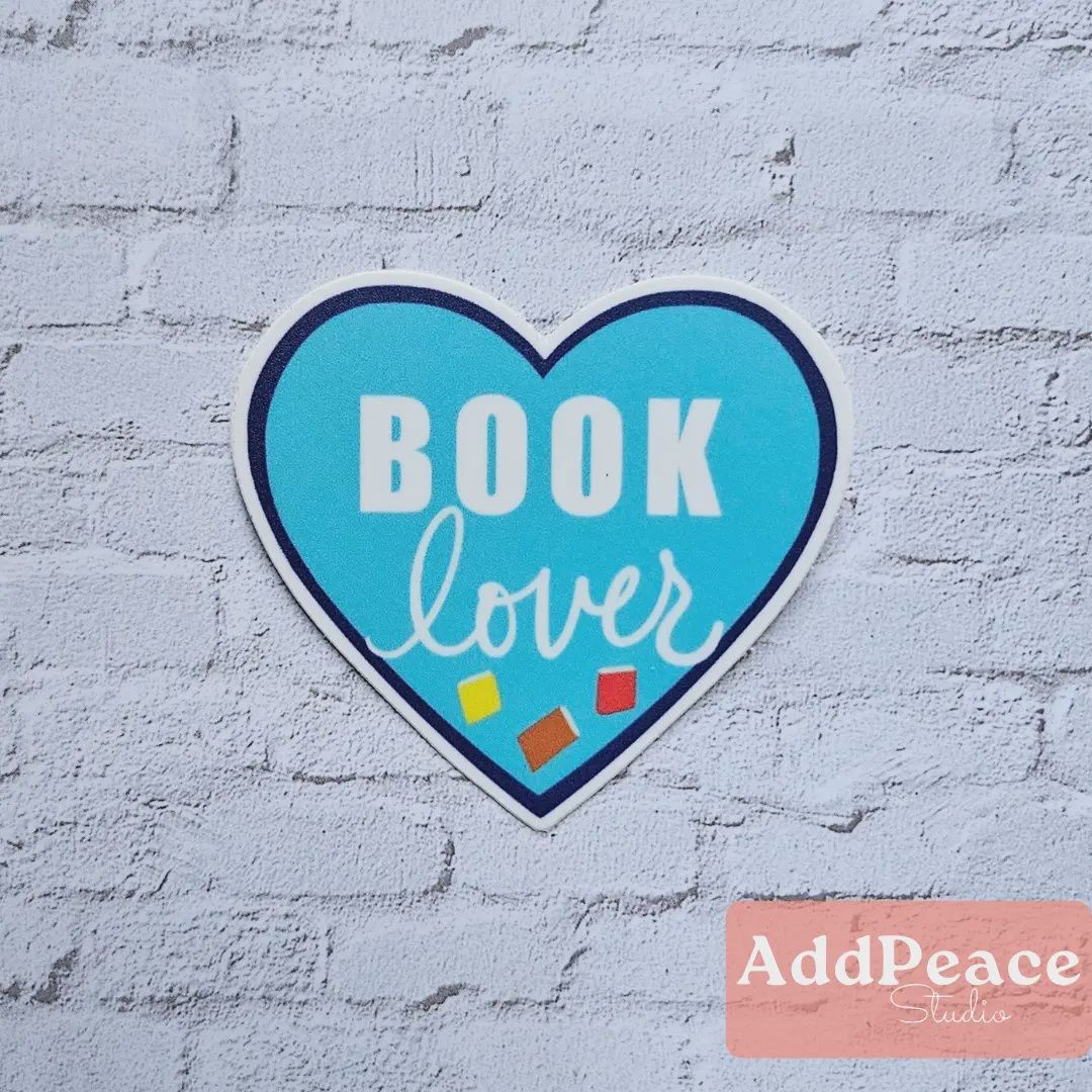 Book Lover Vinyl Sticker for Emily Henry Romance Readers