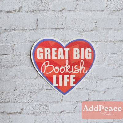Great Big Bookish Life Vinyl Sticker for Emily Henry Fans