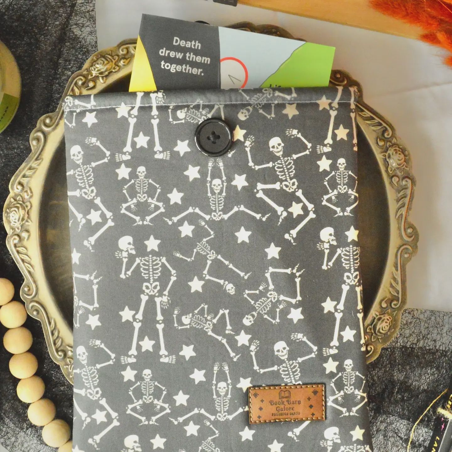 Dancing Skellies Book Sleeve