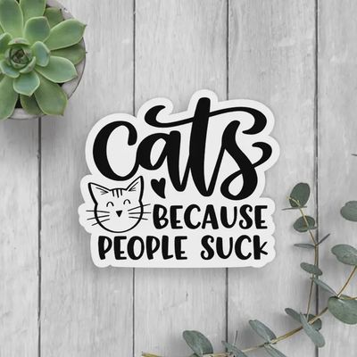 Cat Vinyl Sticker
