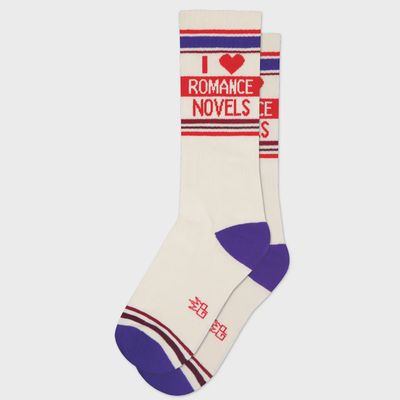 Romance Novels Gym Crew Socks