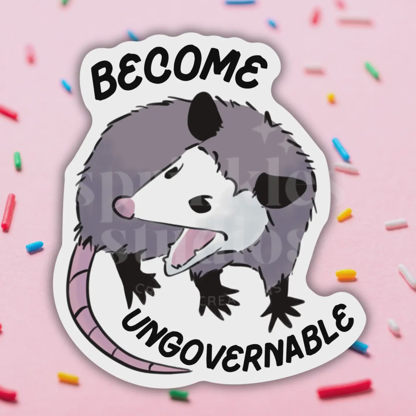 Become Ungovernable Vinyl Sticker
