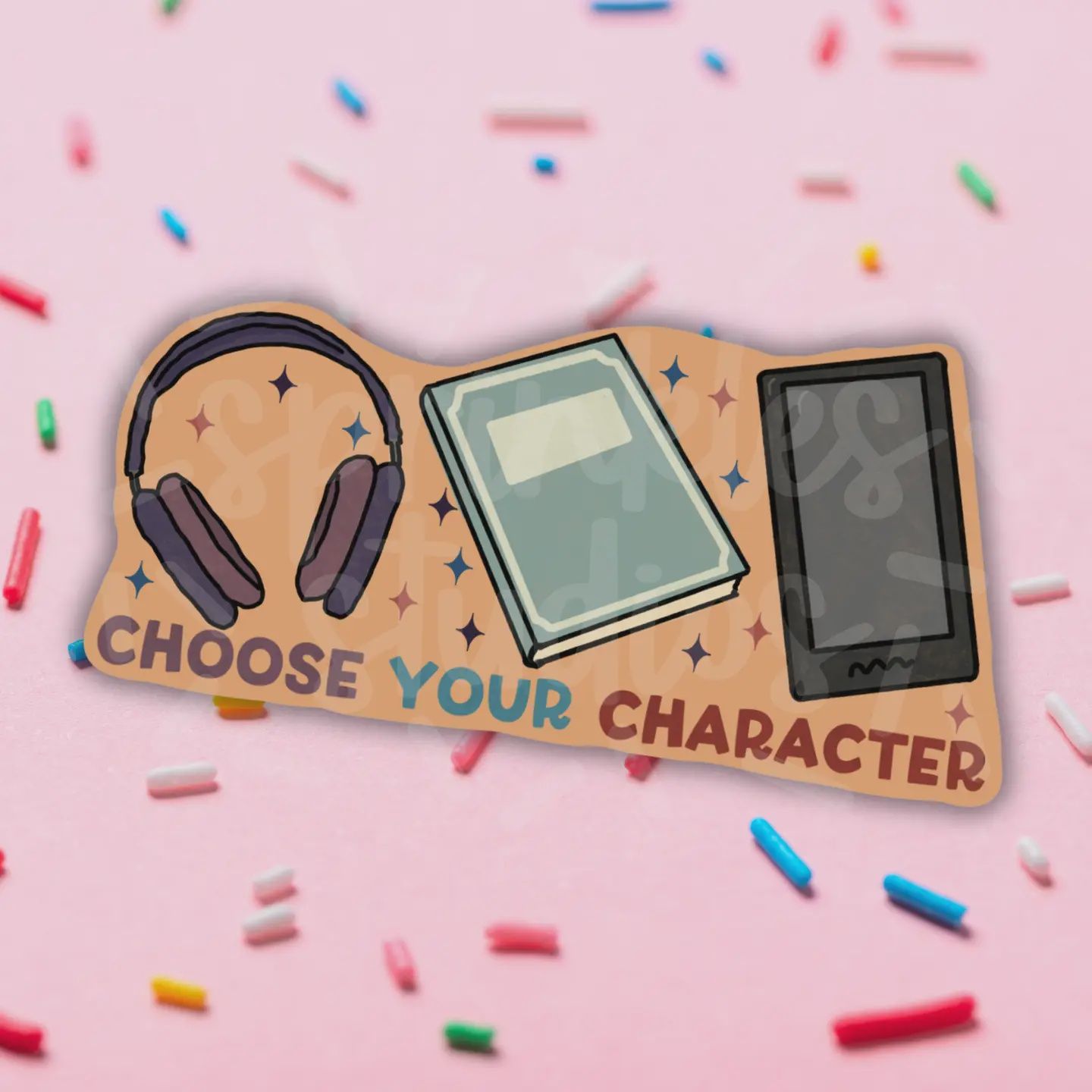 Choose Your Character Vinyl Sticker