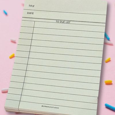 To Due List Notepad