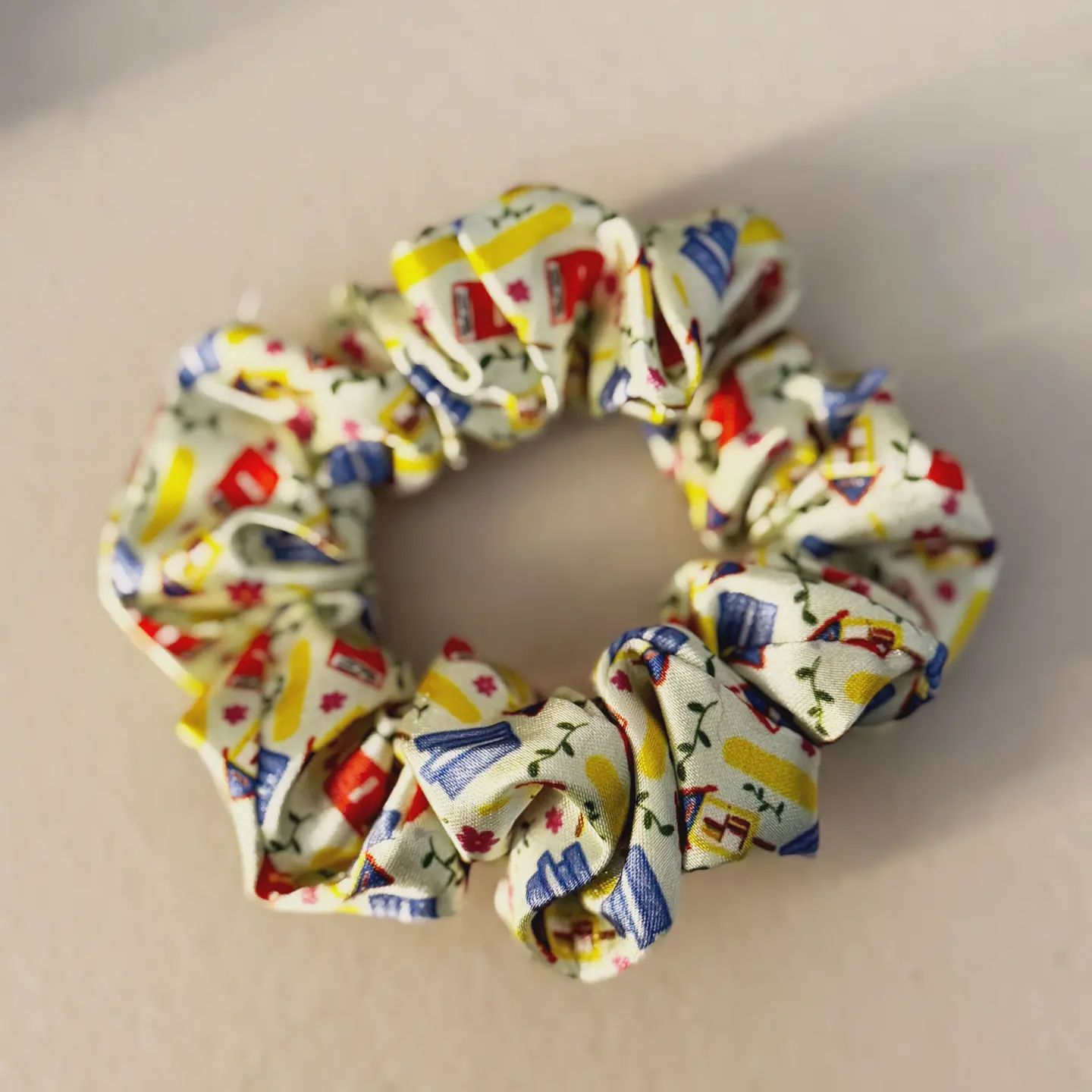 Little Library Satin Scrunchie