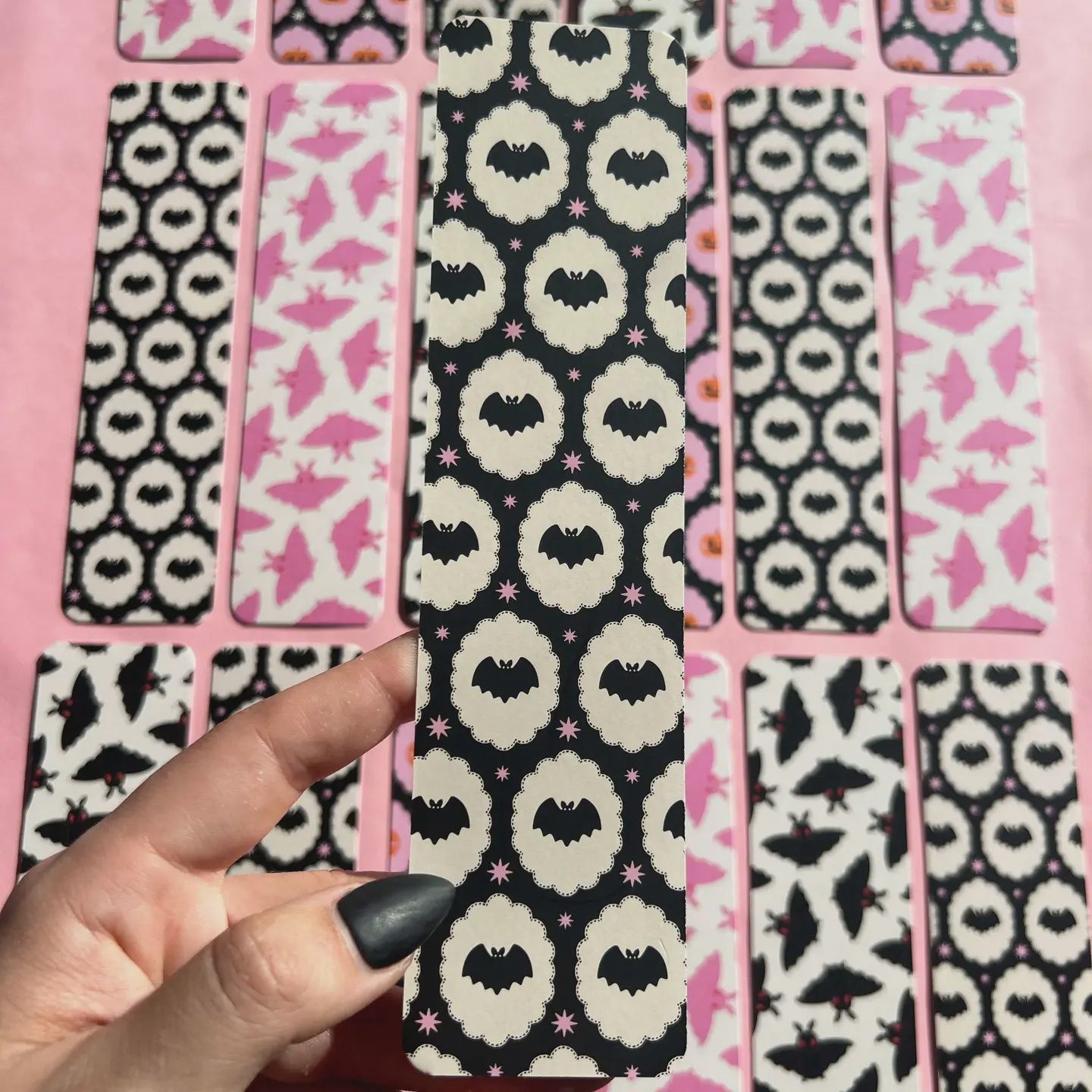 Bat Paper Bookmark