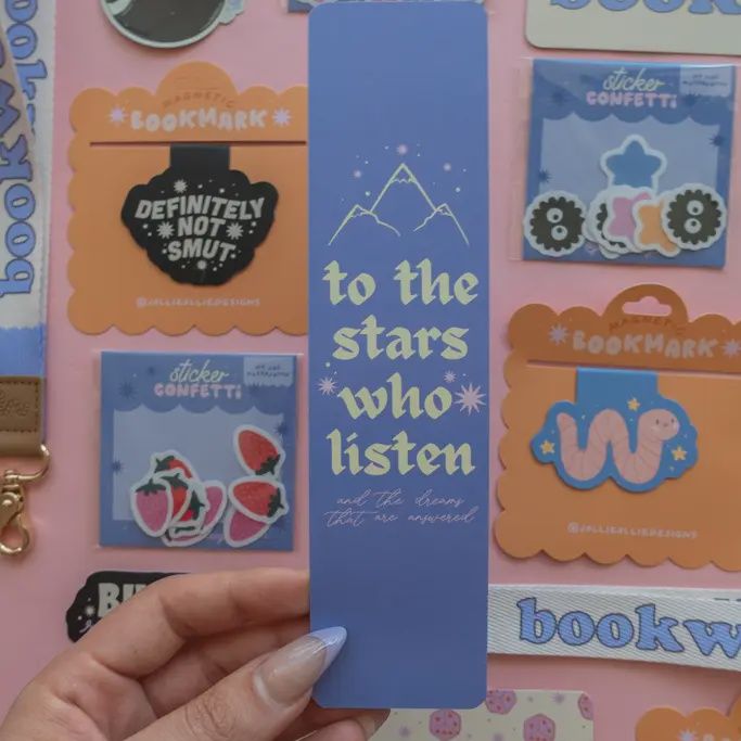 To The Stars Who Listen Paper Bookmark
