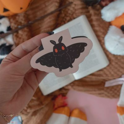 Mothman Magnetic Bookmark