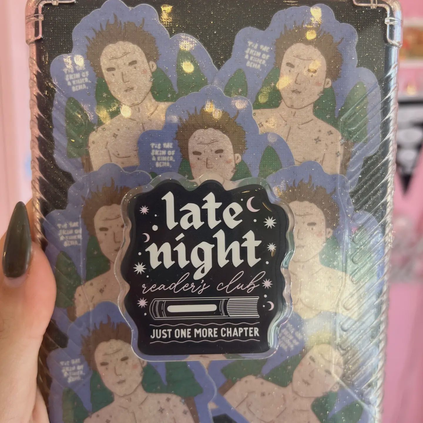 Late Night Readers Kindle Grip