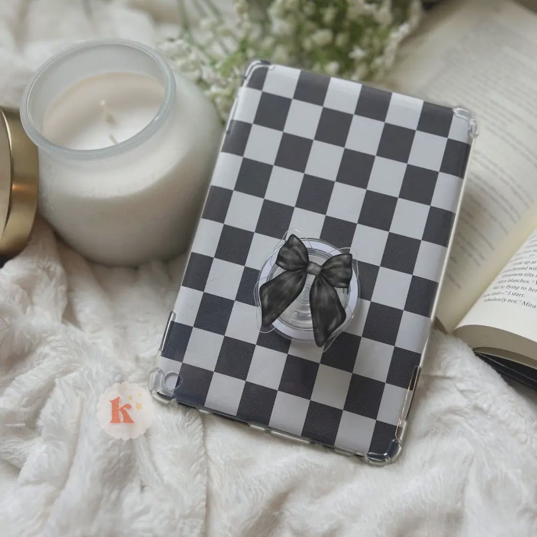 Black bow coquette kindle grip | kindle accessories | books
