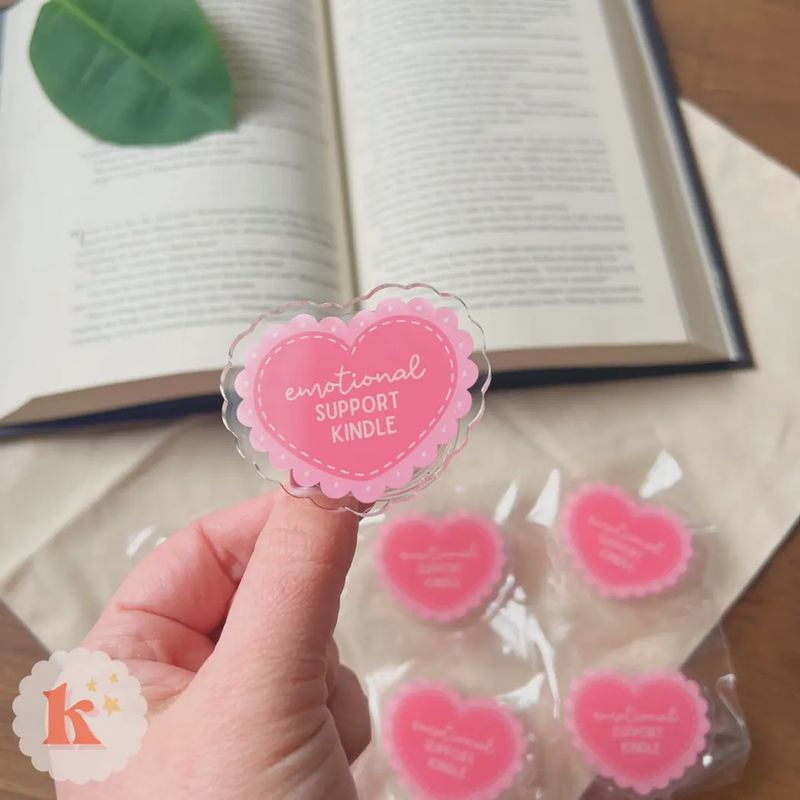 Emotional support kindle grip | coquette kindle grip | kobo¬† MKG