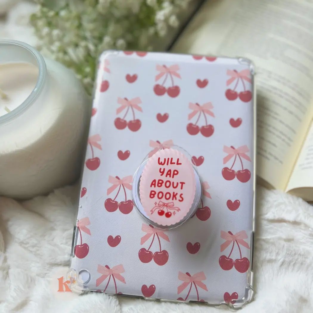 Kindle accessories | bookish kindle grip | kindle case stand 1