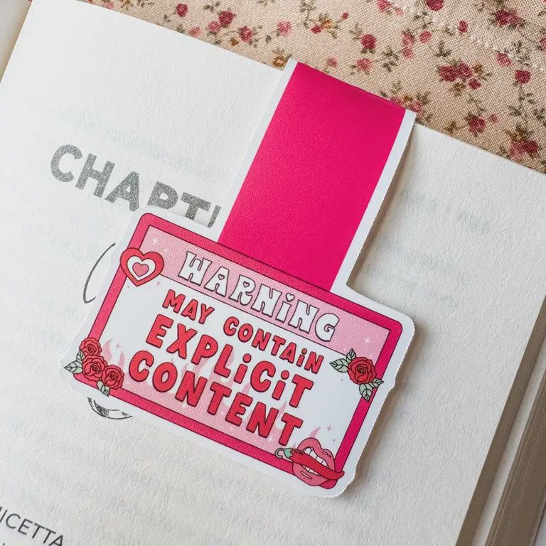Magnetic Bookmark - Reader Gift - Explicit Content