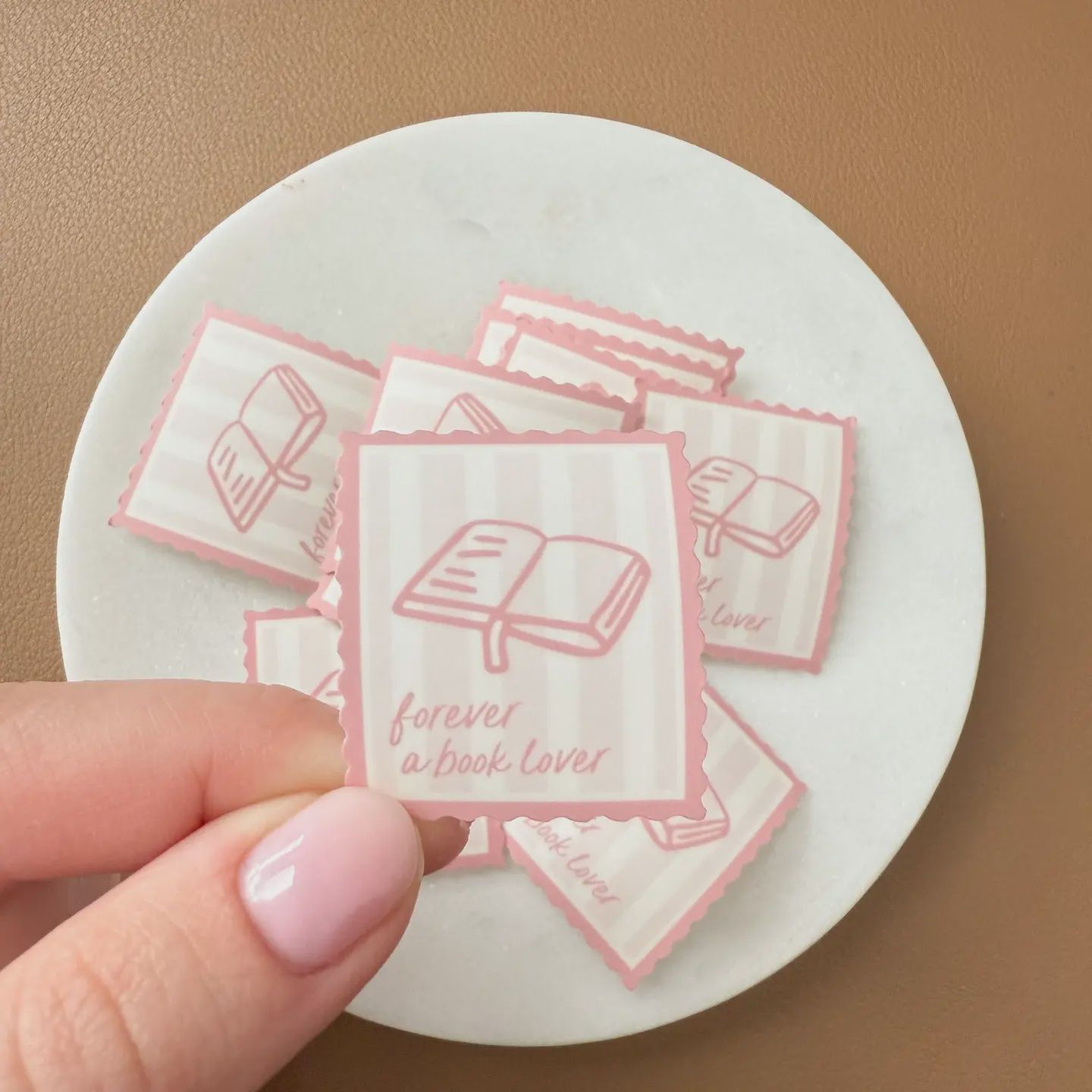 Forever a Book Lover Sticker