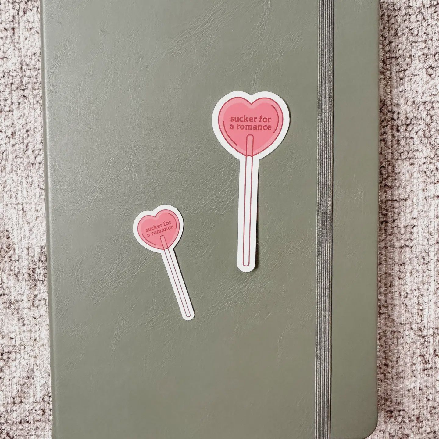 Sucker for Romance Sticker