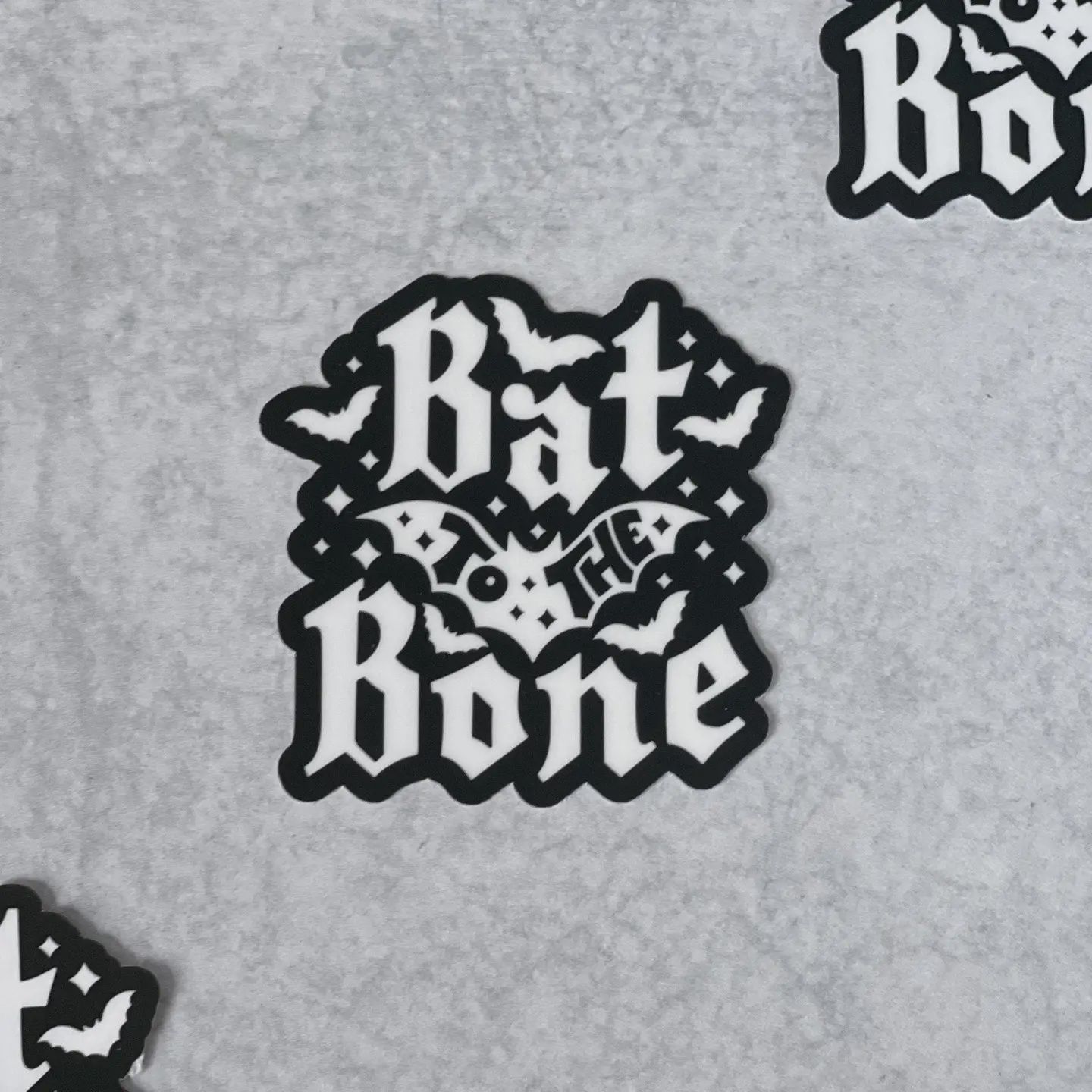 Bat To The Bone Sticker