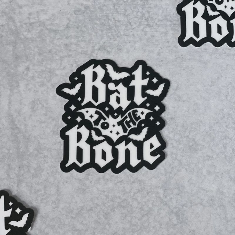 Bat To The Bone Sticker