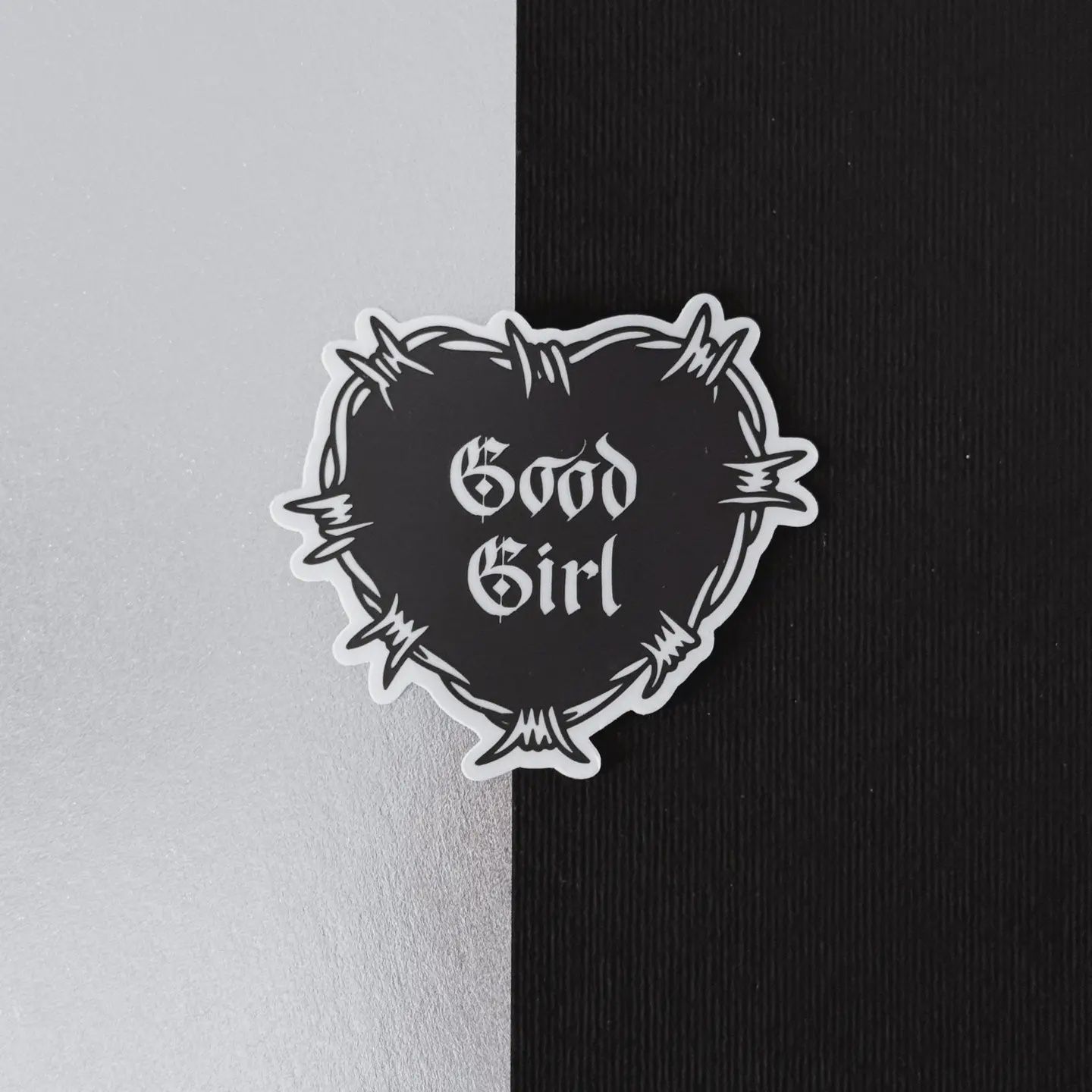 Good Girl Barbed Wire Heart