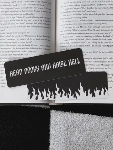 Read Books And Raise Hell Bookmark