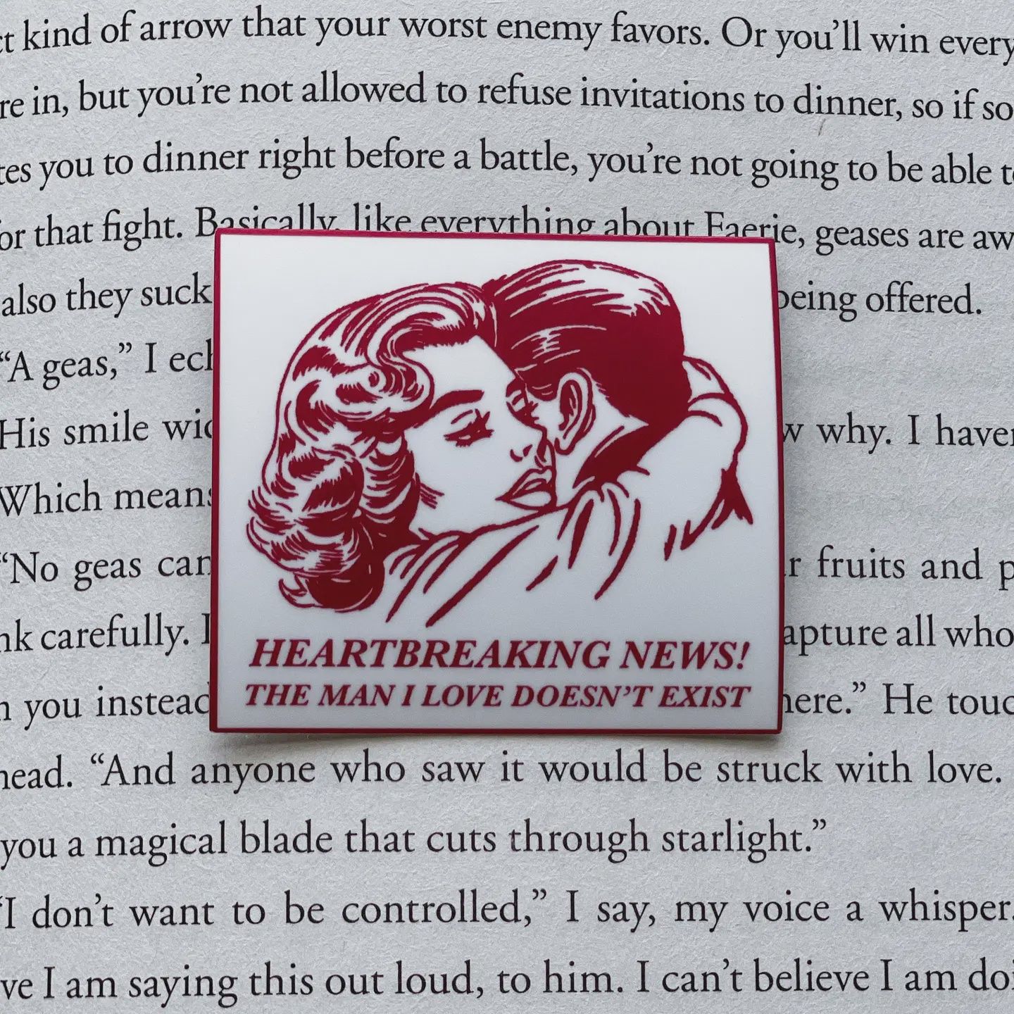 The Man I Love Doesn‚Äôt Exist Sticker