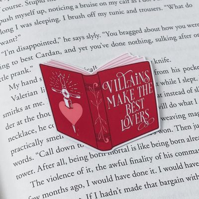 Villains Make The Best Lovers Sticker