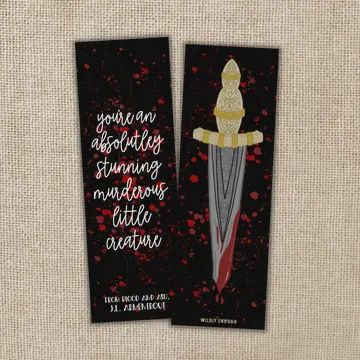 Absolutely Stunning Murderous Little Creature Bookmark